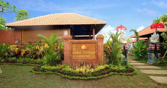 Luar Bangunan Saka Village Resort Ubud