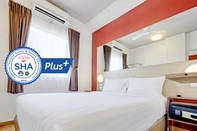 ห้องนอน Red Planet Phuket Patong (SHA Extra Plus+)