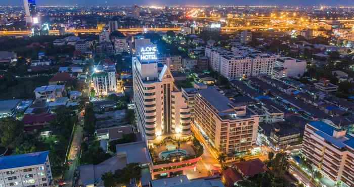 Luar Bangunan A-One Bangkok Hotel