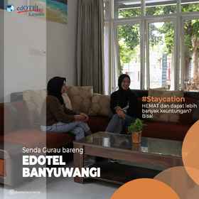 Lobby 1 Edotel Kusuma, Rajegwesi Beach Hotels