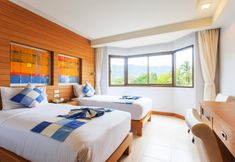 ห้องนอน 4 Chaweng Budget Hotel