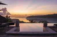 Kolam Renang Sunrise Huts Lembongan