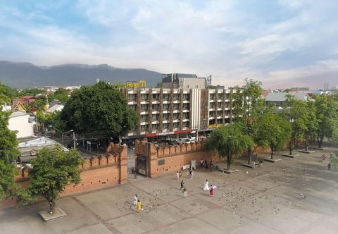 外部的 Hotel M Chiang Mai