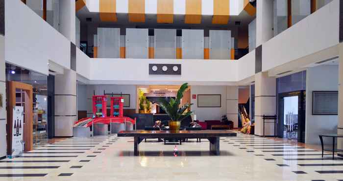 Lobi Grand Daira Hotel Palembang