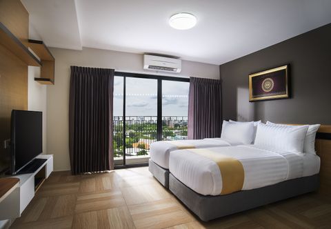 Bedroom Chiva Bangkok Hotel