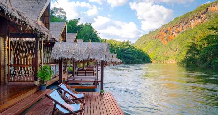 ภายนอกอาคาร The Float House River Kwai Resort (SHA Plus+)