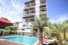 外部的 Dee Andaman Hotel Pool Bar