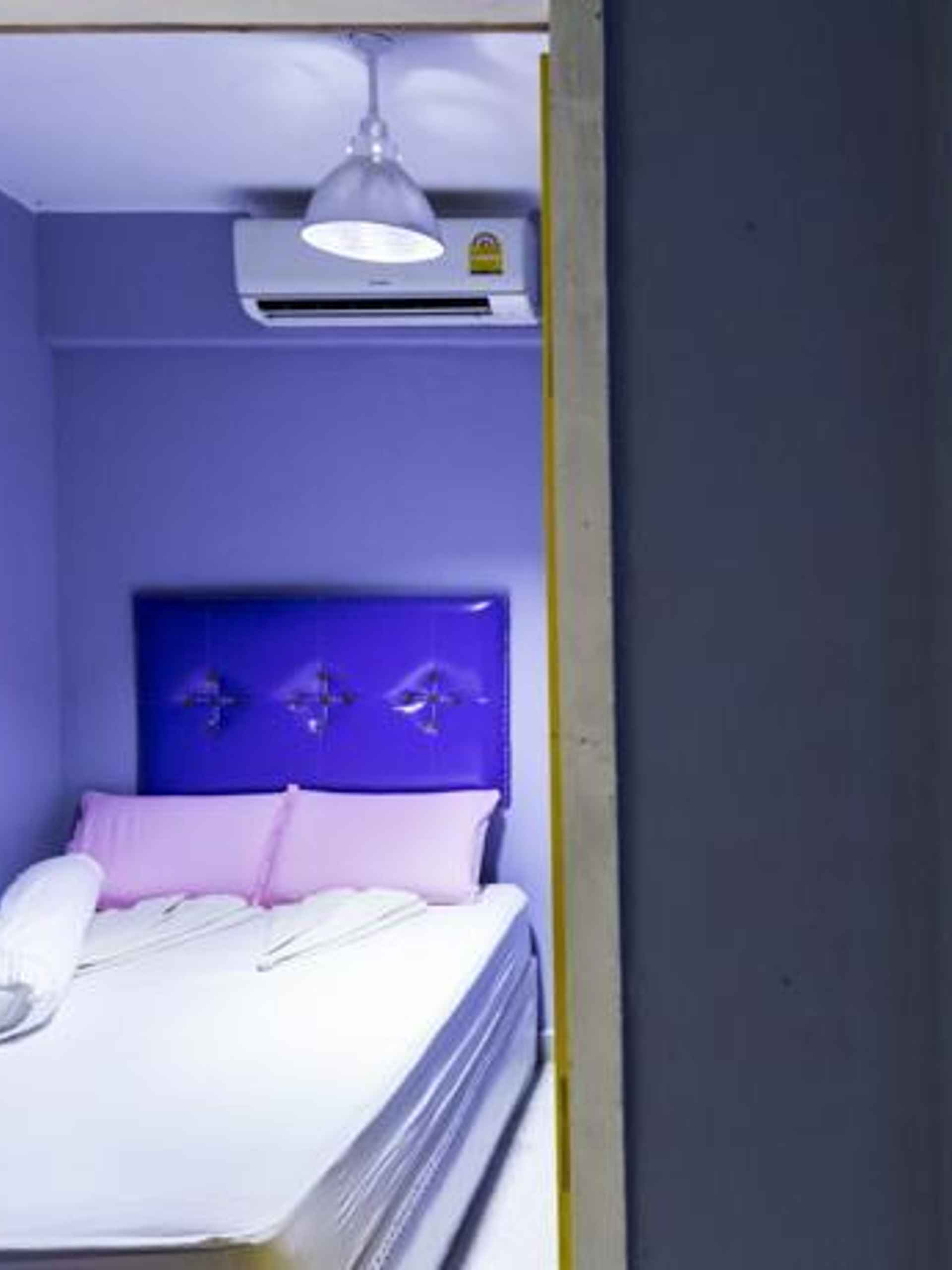 ห้องนอน Mascot Hostel Bangkok