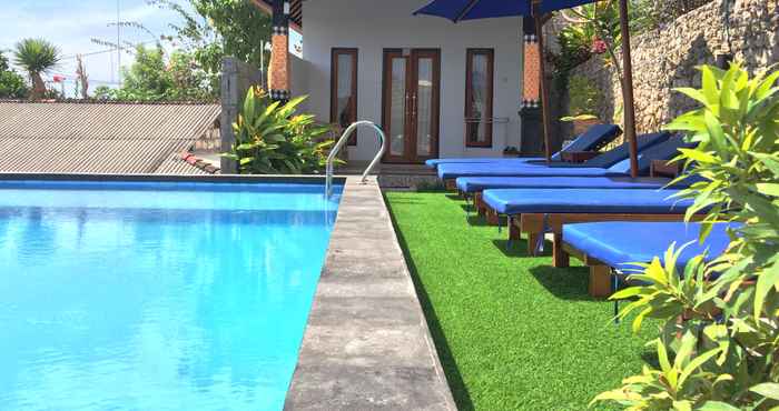 Swimming Pool Krisna Guest House Nusa Penida