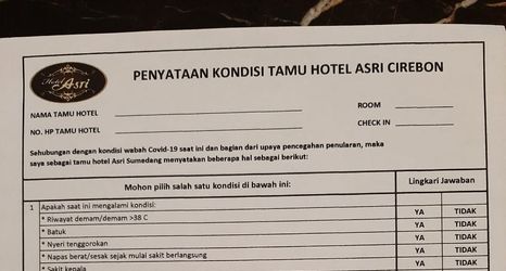 ロビー 2 Hotel Asri Cirebon