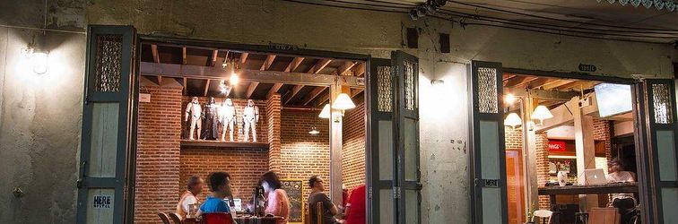 ロビー Here Hostel