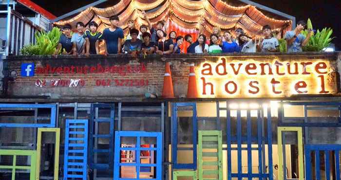 ภายนอกอาคาร Adventure Hostel Bangkok