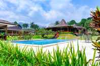 Kolam Renang Villa Bango @ Puncak