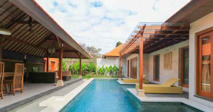 Kolam Renang Three Brothers Legian Suite and Villa