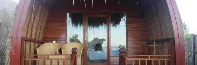 ห้องนอน Balenta Bungalow Gili Meno