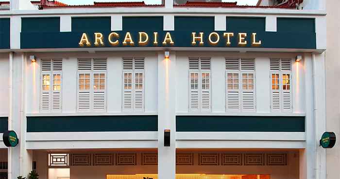 ภายนอกอาคาร Arcadia Hotel