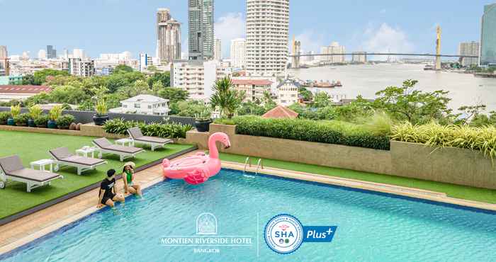 Swimming Pool Montien Riverside Hotel Bangkok