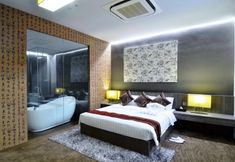침실 2 Bliss Hotel Singapore