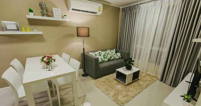 ห้องนอน Vienghomnuan Suite Chiang Mai (D Vieng Santithum Condo)