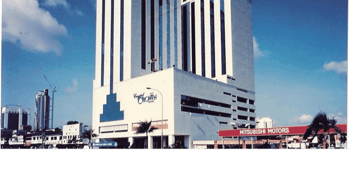 Bên ngoài Crystal Crown Hotel Johor Bahru