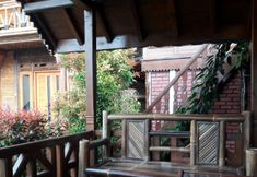 침실 3 Villa Rumah Kayu @Sangkuriang Village