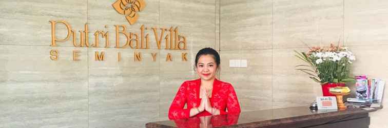 Sảnh chờ Putri Bali Villa