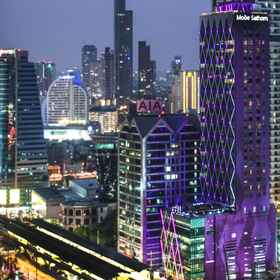 Exterior / Building 1 Mode Sathorn Hotel, โรงแรม & ที่พัก Cafe Laurel by Evergreen Laurel Hotel (Bangkok)