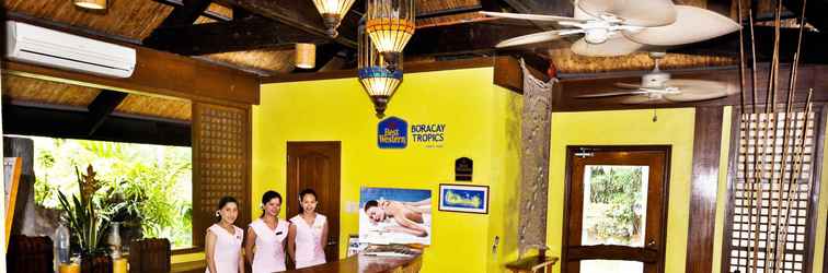 Lobi Boracay Tropics Resort Hotel