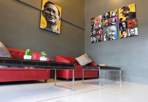 Lobby Loma Hostel at Phuket Town