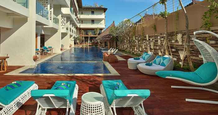 Swimming Pool Jimbaran Bay Beach Resort & Spa by Prabhu