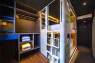 ห้องนอน CUBE Family Boutique Capsule Hotel @ Chinatown