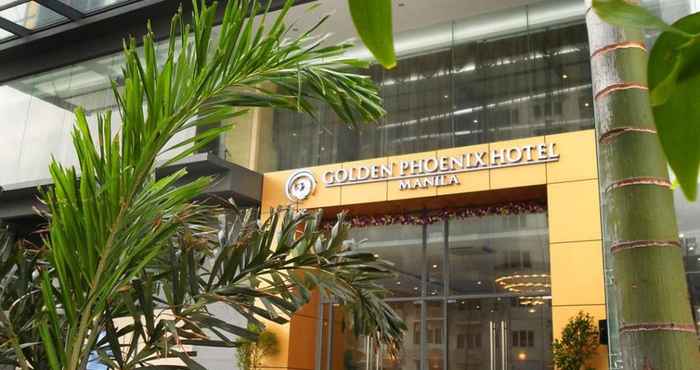 Bên ngoài Golden Phoenix Hotel Manila