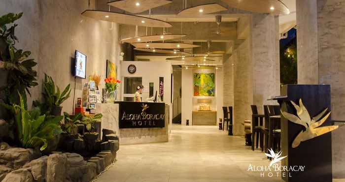 Lobby Aloha Boracay Hotel