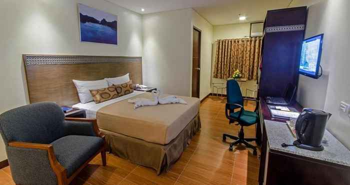 Kamar Tidur Fersal Hotel Puerto Princesa