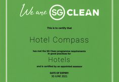 CleanAccommodation 2 Hotel Compass (SG Clean, Staycation Approved)