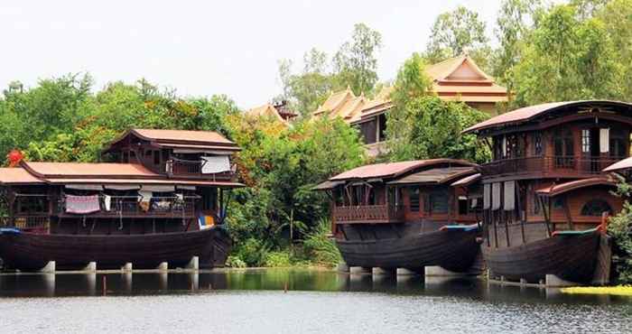 ภายนอกอาคาร Mom Chailai River Retreat Nakhon Pathom