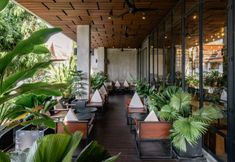 レストラン 6 Once Again Hostel