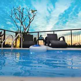 Swimming Pool 1 Amalfi Hotel Seminyak, Kuta Hotels