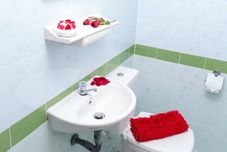 客房浴室 The Garden Place Bangkok ( Ngamwongwan )