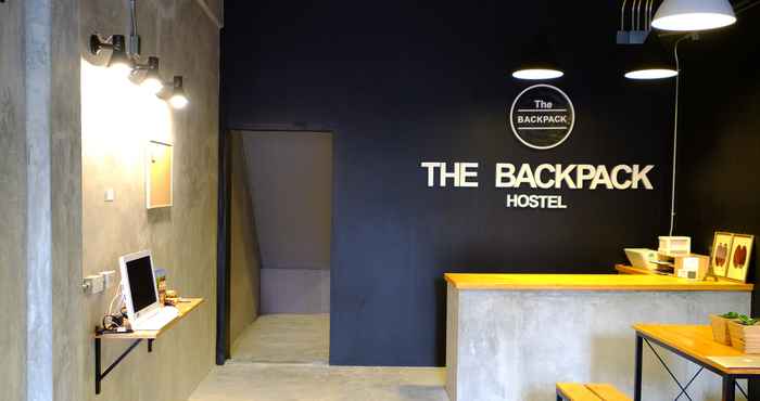 ล็อบบี้ The Backpack Hostel