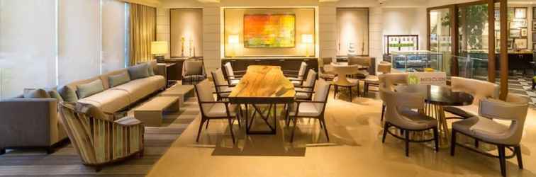 Lobby Aruga Apartments by Rockwell Makati 