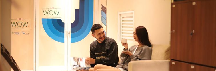 Sảnh chờ SubWow Hostel Bandung