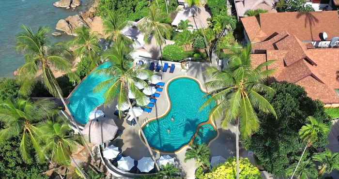 Bangunan Coral Cliff Beach Resort Samui