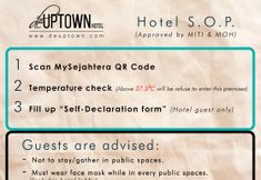 숙소 서비스 3 De UPTOWN Hotel @ P.J. 222