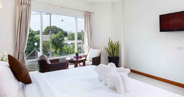 ห้องนอน Kanchanaburi City Hotel (SHA Extra Plus)