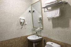 客房内浴室 Global Inn Hotel