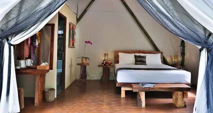 Bedroom Maribaya Glamping Tent