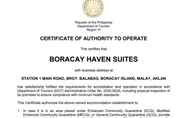 ห้องนอน 2 Boracay Haven Suites