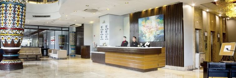 ロビー Lancaster Hotel Manila