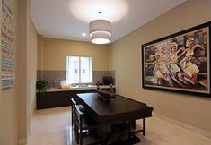 Phòng ngủ 2 Relaxing Room near Jakarta Convention Center at Gelora House (GEL)